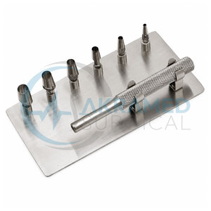 Premium Keyes Dermal <b>Punch</b> <b>Set</b> 4 Inch Stainless Steel General Surgery Surgical Instrument Kit CE Certified ISO13485 Reusable 1 - Product Image 1