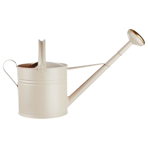 Arrosoir en acier galvanisé rustique antique, pot de jardin en métal vieilli, arrosoir pour plantes en fer durable avec revêtement en zinc - Product Image 4