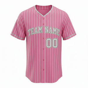 Maillot de baseball personnalisé, confortable et durable pour adulte, imprimé, respirant, col en V, conçu pour la vitesse, grandes tailles - Product Image 4