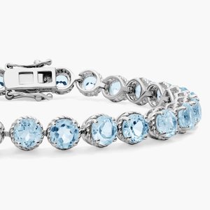 Bracelet chaîne élégant en moissanite et diamant, argent sterling 925, bijoux de luxe pour femmes, mode hip-hop - Product Image 1