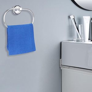 Porte-serviettes mural en acier inoxydable pour salle de bain, résistant à la rouille, support moderne pour serviettes de toilette, accessoire de salle de bain - Product Image 2