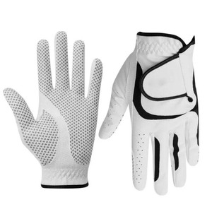 Servicio OEM, Guantes de Golf Deportivos Antideslizantes de Cuero Cabretta Blanco, Tejido Transpirable, Logotipo Personalizado, Material Suave y Duradero de Piel de Oveja - Product Image 6