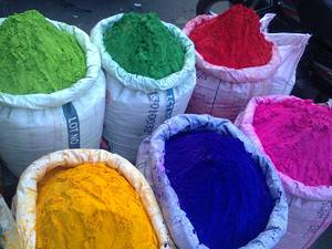 ผงสีโฮลี 50 กรัม 100 กรัม บรรจุภัณฑ์ผงสีกูลัล รังโกลี สีฟ้า สีชมพู สีเหลือง สีเขียว สีส้ม สีแดง สีม่วง ไม่ระคายเคือง ปลอดสารพิษ ย่อยสลายได้ทางชีวภาพ - Product Image 5