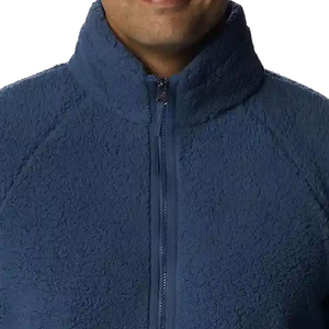 Veste polaire bleu marine pour homme ELEGANT CORPORATION, col montant, fermeture éclair quart de tour, décontractée, respirante, coupe droite, poches, tricotée, pour l'hiver - Product Image 6