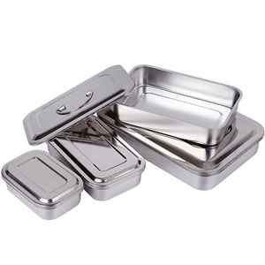 Bandeja de esterilización para instrumentos quirúrgicos, caja de esterilización quirúrgica con certificación CE, caja de esterilización quirúrgica de acero inoxidable - Product Image 2