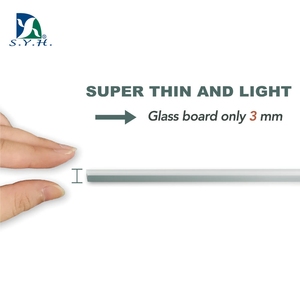 Frameless 3mm <b>Magnetic</b> Glass Whiteboard for Home, Office and Meeting Room - Product Image 3