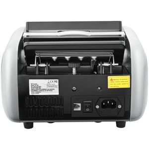 Machine de comptage d'argent grande capacité avec tri automatique des billets, détection de contrefaçon UV, MG et IR, comptage de devises USD et EUR - Product Image 2