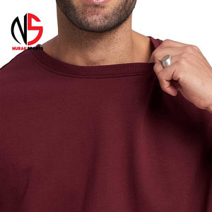 เสื้อยืดโอเวอร์ไซส์ผู้ชายสีพื้น ผลิตจากผ้าฝ้ายแท้ 100% รุ่นใหม่ / เสื้อยืดโอเวอร์ไซส์ย้อมสีพื้นคุณภาพพรีเมียมสั่งทำพิเศษ ปี 2026 - Product Image 5