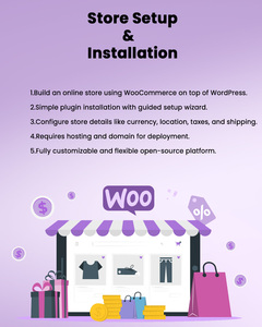 Tienda WooCommerce para WordPress que convierte cualquier sitio en una plataforma de comercio electrónico completamente funcional - Product Image 1