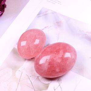 Pierres de palmier en quartz rose naturel, pierres polies, pierres de main, spécimens de cristaux décoratifs pour la décoration de la maison et du bureau, vente en gros - Product Image 3