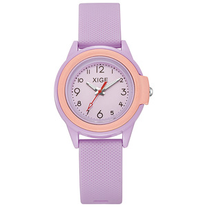 Nuevo Estilo de Reloj de Silicona Decorativo para Estudiantes, con Puntero, Color Caramelo, para Parejas, Resistente al Agua, de Cuarzo, para Mujer - Product Image 6