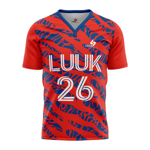 Camisetas de Fútbol Personalizadas para Hombre, Temporada Primavera, Otoño, Verano, Tallas Grandes, 100% Poliéster, Transpirables, Antihumedad, Antibacterianas - Product Image 2