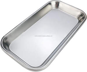 Plateau d'instruments manuels en acier inoxydable de qualité médicale, certifié CE et ISO, OEM ODM, vente en gros, meilleur fournisseur, le mieux noté - Product Image 1