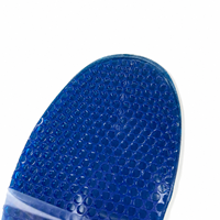 Semelles intérieures en silicone nid d'abeille souples pour hommes et femmes, respirantes, amortissantes, inserts pour chaussures de sport, à découper sur mesure