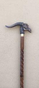 Canne de marche en laiton avec motif dragon, cadeau écologique pour les personnes âgées et les handicapés, idéal comme souvenir de mariage - Product Image 2
