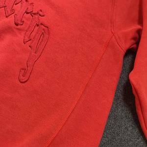 Custom High Quality Solid Fleece Cotton <b>Crewneck</b> Sweatshirt Patches Embroidered Pullover Unisex Regular Sleeve Knitted Autumn - Product Image 4