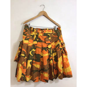 Kilts écossais utilitaires cargo camouflage orange pour hommes – Vente en gros 2026 - Product Image 5