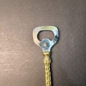 Vintage Brass Gold Palm Tree Manual <b>Bottle</b> <b>Opener</b>, Tropical Theme Barware Accessories, Durable Zinc Alloy <b>Beer</b> <b>Opener</b> - Product Image 3