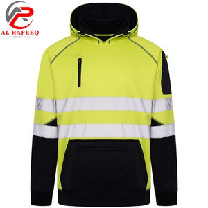 Sudadera de Seguridad de Alta Visibilidad con Diseño Moderno, Precio al por Mayor, Reflectante, Ligera, para Trabajadores - Product Image 1