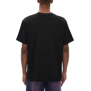 T-shirt à manches courtes en jersey 150 grammes pour homme, style streetwear, basique, léger, col rond, uni, 100% coton, impression personnalisée - Product Image 3