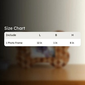 Wooden Bone Shape Photo <b>Frame</b> Handmade Geometric Pattern Desktop Decor Horizontal <b>Picture</b> <b>Frame</b> Creative Home Decoration - Product Image 6