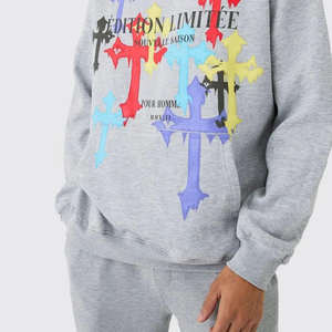 ชุดวอร์มที่ผลิตจากผ้าคุณภาพสูงสำหรับผู้ชาย ดีไซน์ใหม่สุดเท่เพื่อความสบายและมีสไตล์ - Product Image 4