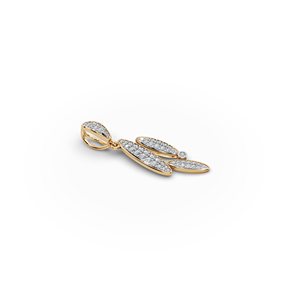 Pendentif en diamant CVD cultivé en laboratoire, style marquise, bijoux de luxe et uniques pour femmes - Product Image 4