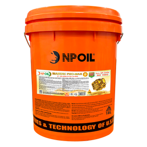 Huile moteur haute performance NPOIL MARINE PRO-MAX PRO+ 15W40, bidon de 18L, fût de 25L, bidon de 200L, lubrifiants de haute qualité du Vietnam, qualité supérieure - Product Image 1