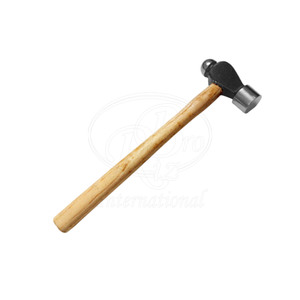 Martillo de punta esférica Picard de acero inoxidable con mango de madera, peso de la cabeza de 220 g, herramienta profesional para herradores - Product Image 5