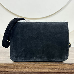 กระเป๋าถือหนังกลับหนังนิ่มสำหรับผู้หญิง, กระเป๋าหนังมีสไตล์ที่มีเอกลักษณ์และมีคุณภาพสูง - Product Image 5