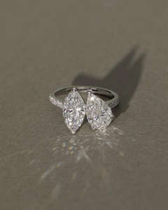 Arin /18K/14K ทองพร้อมใบรับรอง GIA/IGI เพชรธรรมชาติทันสมัยหรือออกแบบเองด้วยแหวนเพชร MOQ ต่ำ - Product Image 1