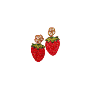 Pendientes con Cuentas con Diseño de Botella de Vino, OEM ODM, Diseño Personalizado, Pendientes Hechos a Mano en India, Estilo Playero, Pendientes con Cuentas de Moda - Product Image 2