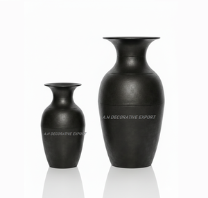 Antique Brass Gold Metal Tabletop <b>Vase</b> Handmade Eco-Friendly <b>Decorative</b> <b>Vases</b> for Modern Home Hotel Wedding Interior Decoration - Product Image 3