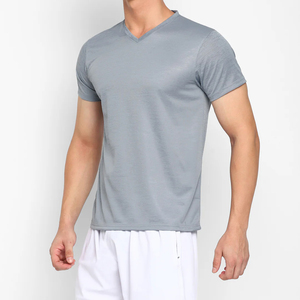 Camisetas de Hombre de la Mejor Calidad, Poliéster/Algodón, Transpirables, Cuello Redondo, Estilo Casual, Manga Corta, Secado Rápido, Nueva Llegada - Product Image 4