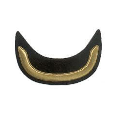 หมวกแก๊ป PEAK VISOR 484 รุ่น Crown สายรัดสีทอง ปีกหมวกสีดำ ปักตราสัญลักษณ์ปีกเครื่องบิน - Product Image 2