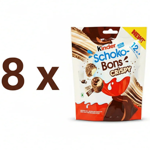 Buen Precio, Kinderr Schoko Bons, Bocaditos de Chocolate Crujientes, Paquete de 96, Bocaditos de Chocolate con Crema de Avellanas, Gran Venta - Product Image 4
