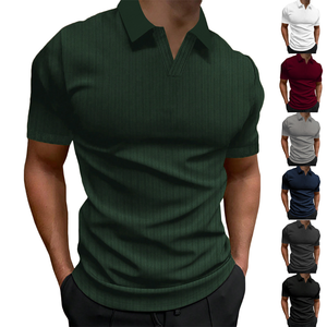 เสื้อยืดผู้ชายแขนสั้นลายเสือดาวปักลายสไตล์วินเทจสำหรับฤดูร้อนแบบขายส่ง สีสันปรับแต่งได้ - Product Image 5