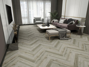 Revêtement de sol en vinyle SPC écologique ANZ, certifié CE, sans formaldéhyde, installation par clips, garantie 5 ans+, pour bâtiments de bureaux - Product Image 4