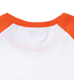 Vente en gros T-shirt col rond à manches régulières en polyester/coton de qualité supérieure pour hommes tissu tissé avec logo personnalisé sérigraphié en soie - Product Image 6