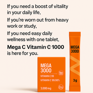 Dosis alta de vitamina C 1000mg 300 tabletas Suplemento antioxidante de apoyo inmunológico diario - Product Image 5