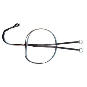 Martingala Cuadrada de Cuero Genuino de Alta Calidad Marca FAB con Herrajes de Latón, Colores y Tamaños Personalizables para Equitación - Product Image 2