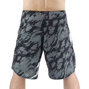 Men MMA <b>Shorts</b> Inner Thigh Flex Panel <b>Grappling</b> <b>Shorts</b> Martial Arts Training Board <b>Shorts</b> - Product Image 3