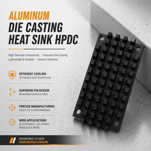 Disipador de calor de aluminio fundido a presión HPDC - Product Image 3