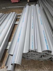 Sistema de Gestión de Cables Eléctricos, Tubo de Soporte de Cables de PVC Semicircular Industrial para Cableado Abierto, Brazo Cantilever de Montaje en Pared - Product Image 2