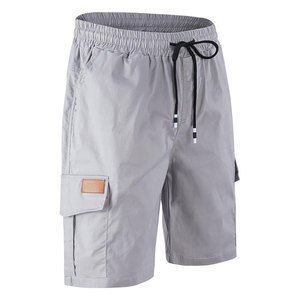Pantalones Cortos Cargo para Hombre, Color Gris, Ligeros, de Alto Rendimiento, Nuevo Diseño, Secado Rápido, Cómodos, Personalizados, con Múltiples Bolsillos, Estilo Casual Urbano - Product Image 2