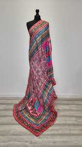 Chales tradicionales para mujer con bordados de espejo, colores personalizados, pañuelos de moda, chales y hiyabs, bordados hechos a mano para fiestas, de AM IMPEX Sup - Product Image 3