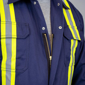 Vêtements de travail robustes, uniforme imperméable, veste et pantalon réfléchissants, vêtements de construction industrielle - Product Image 4