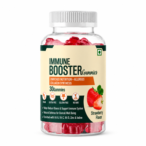 Gomitas Premium para Reforzar el Sistema Inmunitario con Baya del Saúco, Vitamina C, Vitamina D3 y Zinc, Apoyo Inmunitario Diario para Adultos y Niños - Product Image 1