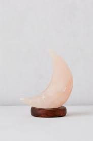 Decorative Lighting with Personalized Branding Factory Direct Best Selling Himalayan <b>Moon</b> Salt Lamp Handcrafted Natural <b>Crystal</b> - Product Image 4