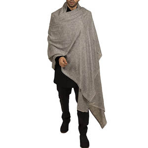 Último Diseño, Chales de Hombre al por Mayor, Elegantes, Colores y Logotipo Personalizados, Chales de Lana de Cachemira para Hombre, Servicio OEM Disponible - Product Image 2